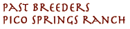 past breeders
